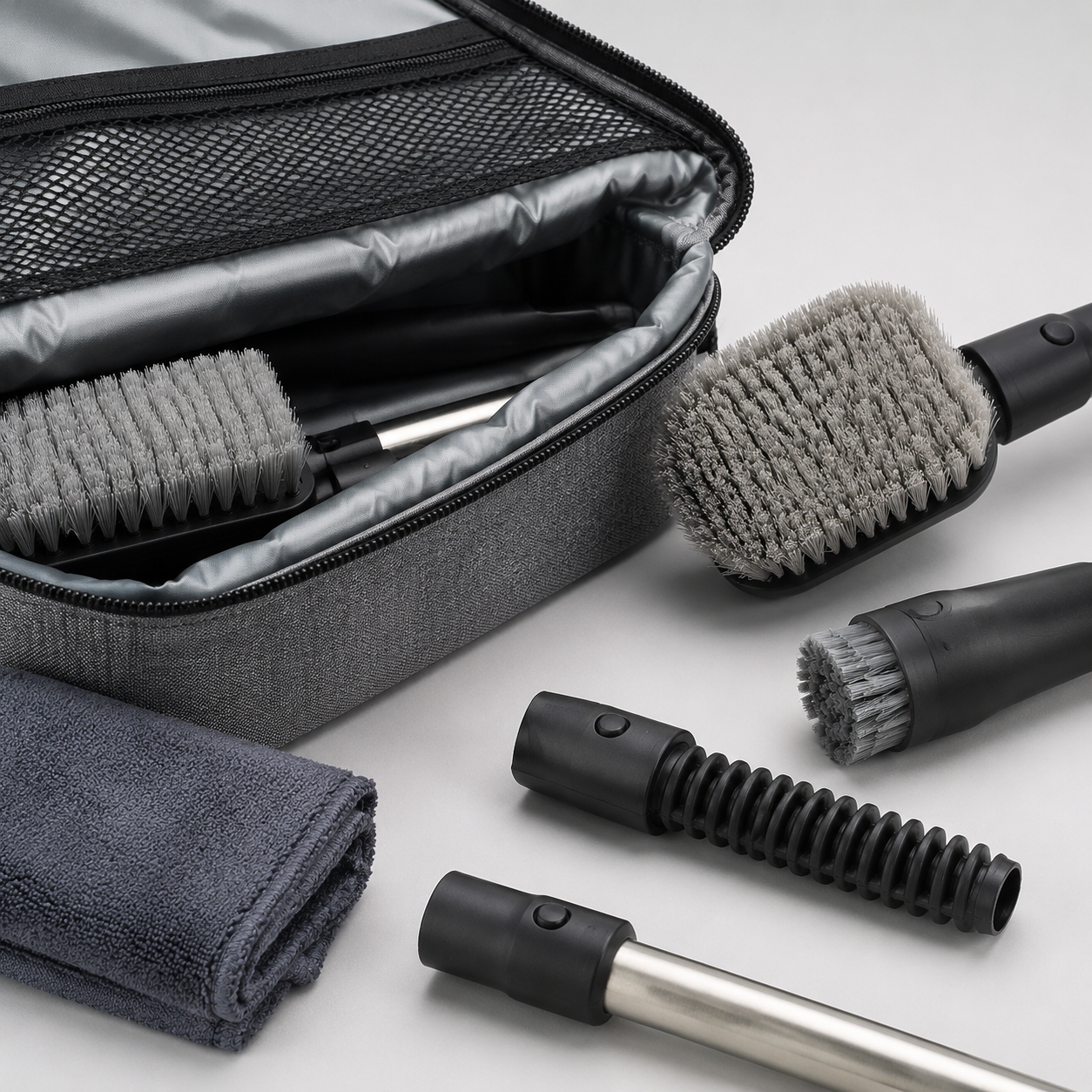 Cooler Cleaning Brush Kit insulation and build detail